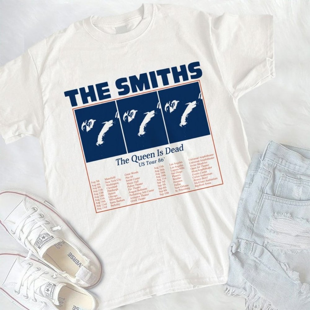 The Smiths Shirt, Retro The Smiths Album The Queen Is Dead Shirt, The Smiths Ban